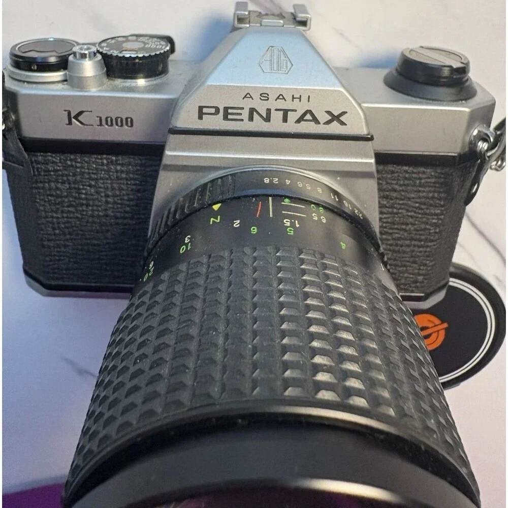 Pentax Asahi K1000 Asahi PENTAX with 80 mm and 50mm lens